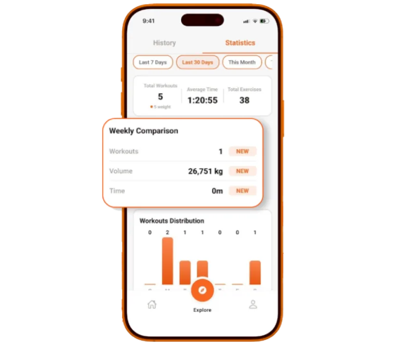 1RM.fit app screen